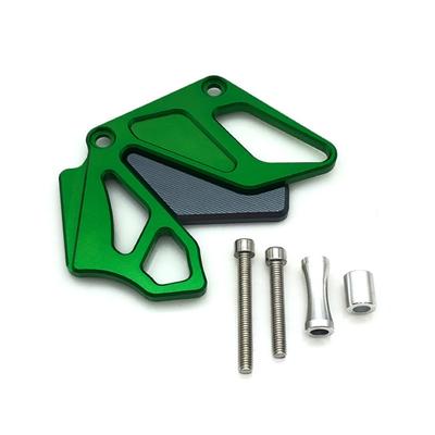 Накладка на переднюю звезду Защита цепи Зеленая Для KAWASAKI KLX250 2013-2023