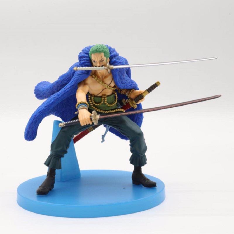 Фигурка Аниме One Piece 20-й Юбилей Синяя Версия Luffy Zoro Chopper Sanji Robin Franky Usopp Nami Brook Фигурка Действия Модель Игрушка