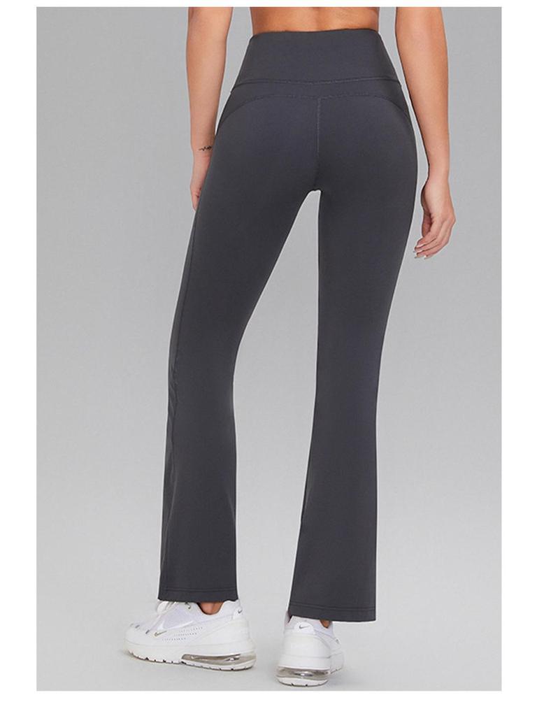 High-Waisted Tummy Control Flared Yoga Pants for Running & Pilates