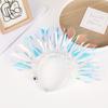 2024 Happy Year Crown Led Light Up Headband Светящиеся обручи для волос Мигающие детские Взрослые Рождественские вечеринки Реквизит Головные уборы