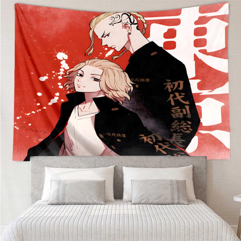 Tokyo anime Tapestry Hanging for Bedroom,Livingroom, Playroom,Decor Art Room Wall Tapestry Holiday and Birthday Gifts