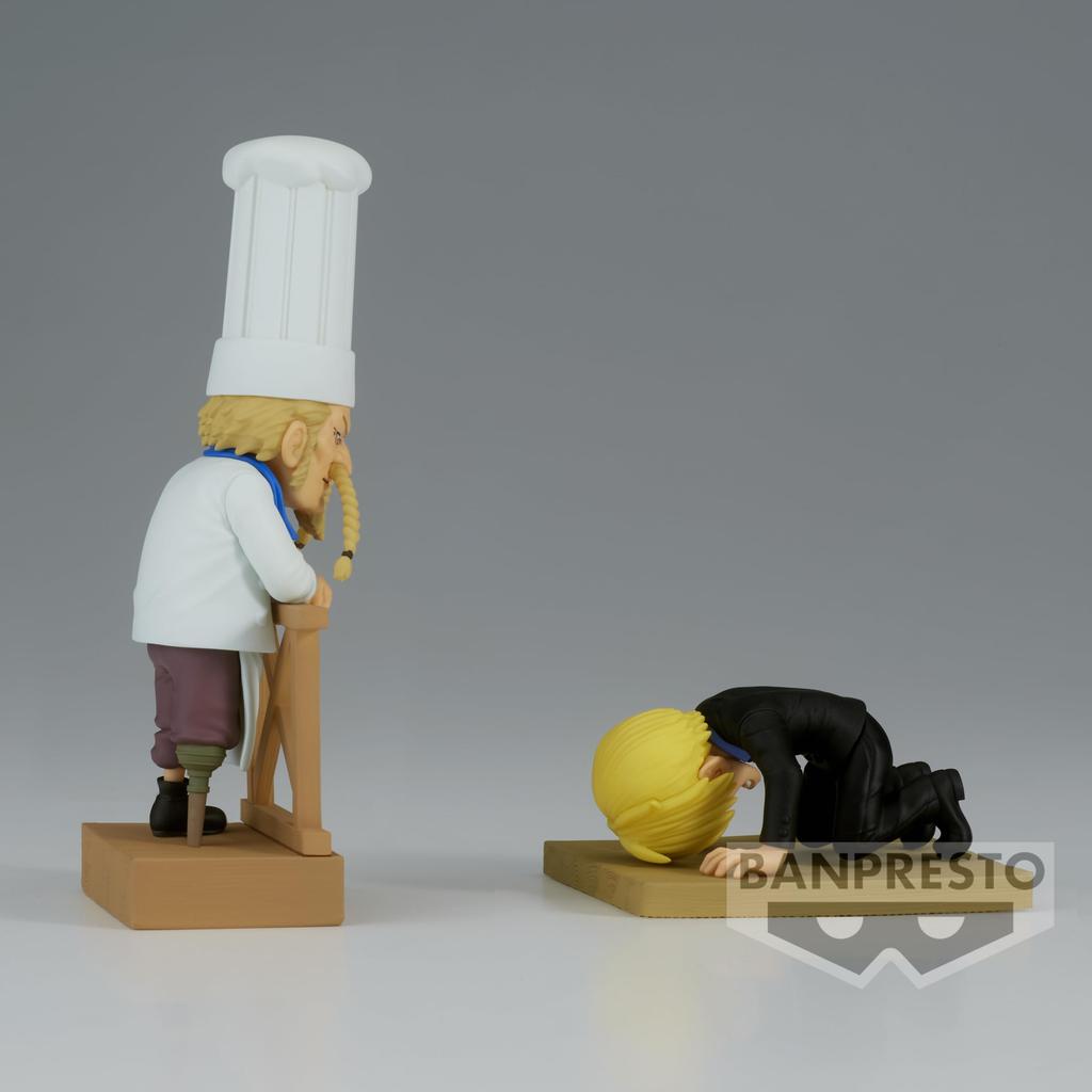 BANPRESTO Фигурка One Piece World Collectible Figure Log Stories Санджи Зефф 2 &