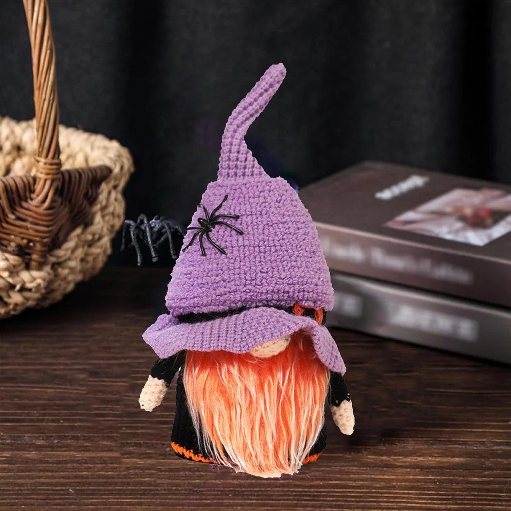 Украшения на Хэллоуин Вязаная кукла Рудольф Безликая кукла Украшения для дома Торговый центр Украшение окна