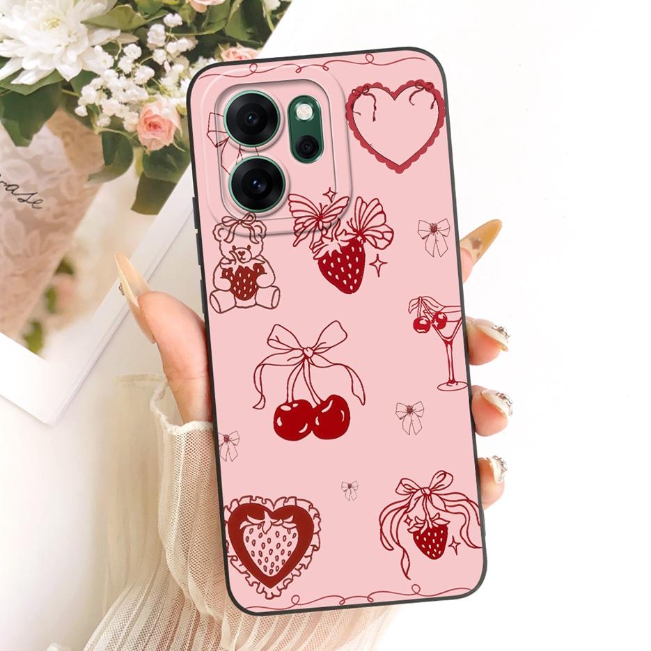 Чехол для Oppo Reno 14F 5G CPH2743 Новый Роскошный Конфетный Расписной Чехол Мягкий ТПУ Матовый Чехол для Телефона Для Oppo Reno14 F Reno 14 FS 5G