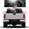 Rear Window Graphic Decal Grim Reaper Black Forest Rear Window Sticker for Truck