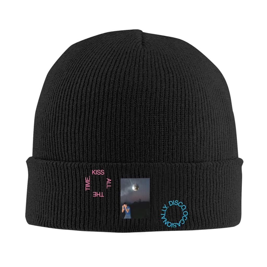 Kiss All The Time Harrys Tour Knitted Hat Beanies Autumn Winter Hats Warm Acrylic New Styles Caps Unisex Women Gift,
