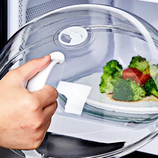 Practical Microwave Prevent Oil Lid Solid PC