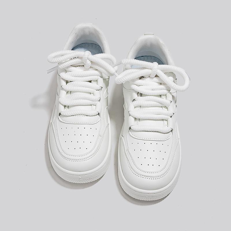 Модные маленькие белые туфли, универсальные повседневные кеды на платформе, новая легкая женская обувь с низким верхом 3