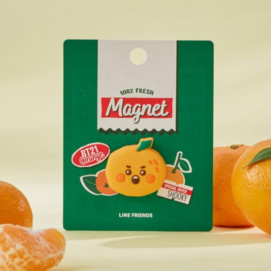 BT21 Baby Silicone Magnet Orange Party Ver.