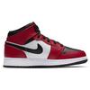 (GS) Air Jordan 1 Mid 'Chicago Black Toe' Детские 554725-069