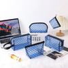 Multifunction Mesh Makeup Bag Black/White/Beige Lipstick Organizer Bags
