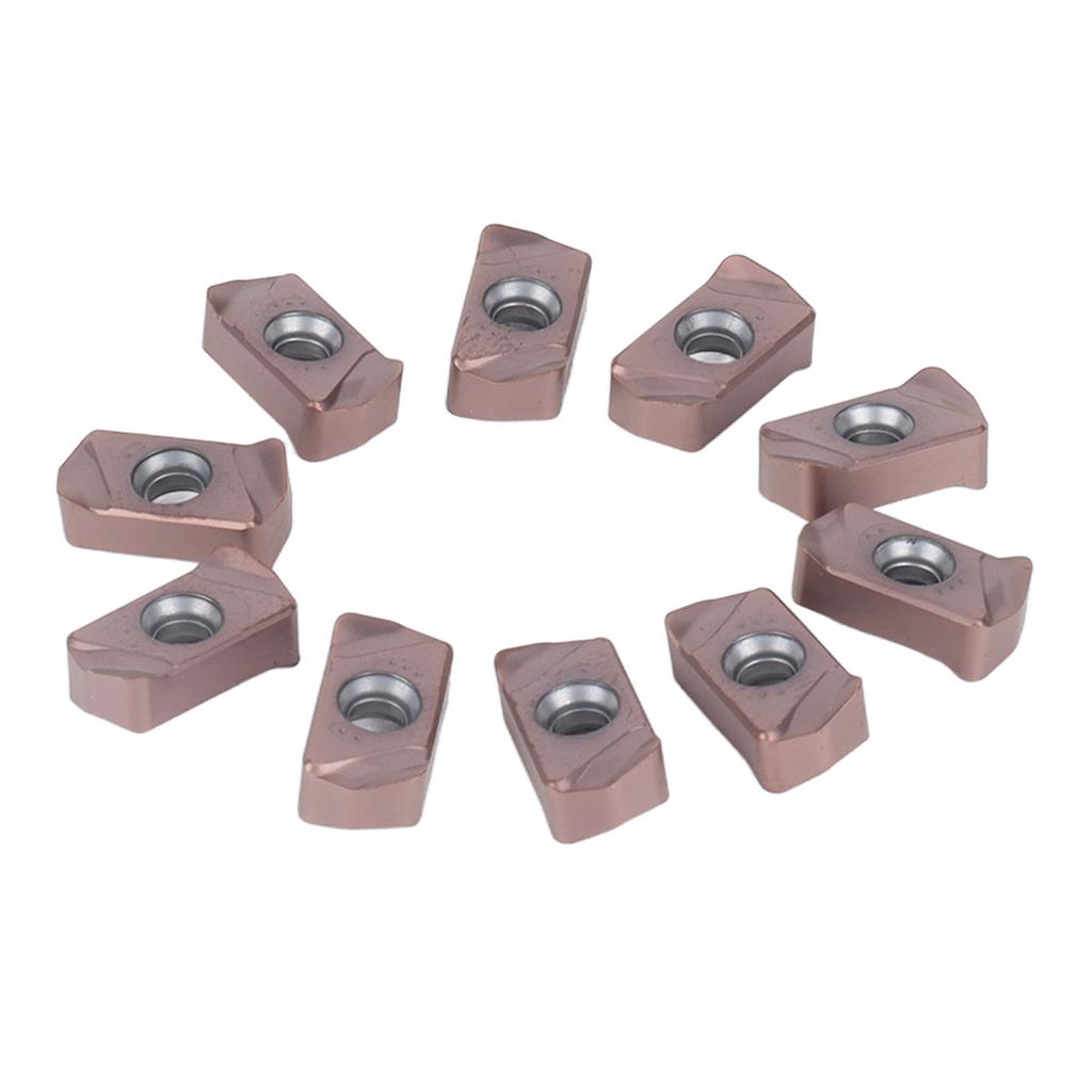 10 шт. твердосплавных вставок для токарных станков с ЧПУ, чистовых токарных станков с покрытием.