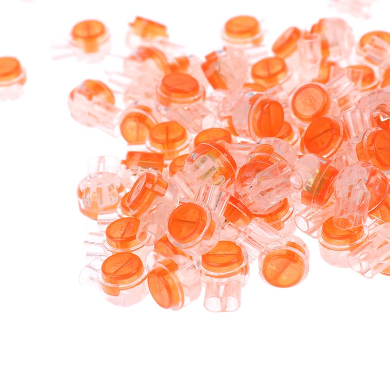 200 шт., обжимные клеммы для разъема Rj45, разъем K1, водонепроницаемая проводка