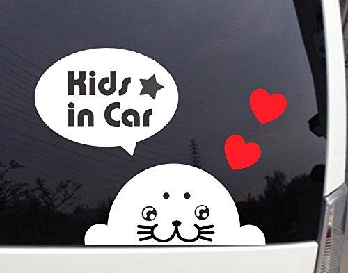 Выглядывающий тюлень Наклейка-вырезалка автомобильная наклейка с речевым пузырем