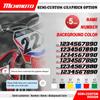 MCHMFG Full Graphics Decals Stickers For Beta RR 50 2006 2007 2008 2009 2010 Motorcycle Number Name Background