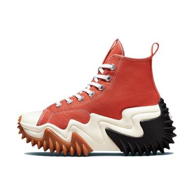 Run Star Motion Platform High Season Color - Кроссовки унисекс Mantra Orange Black Egret A01174C