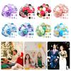 50 Pcs Latex Balloons Set Metallic Confetti Balloons Easy To Assemble Party Balloons with Ribbon for Kids Birthday Baby Shower Weddings Supplies