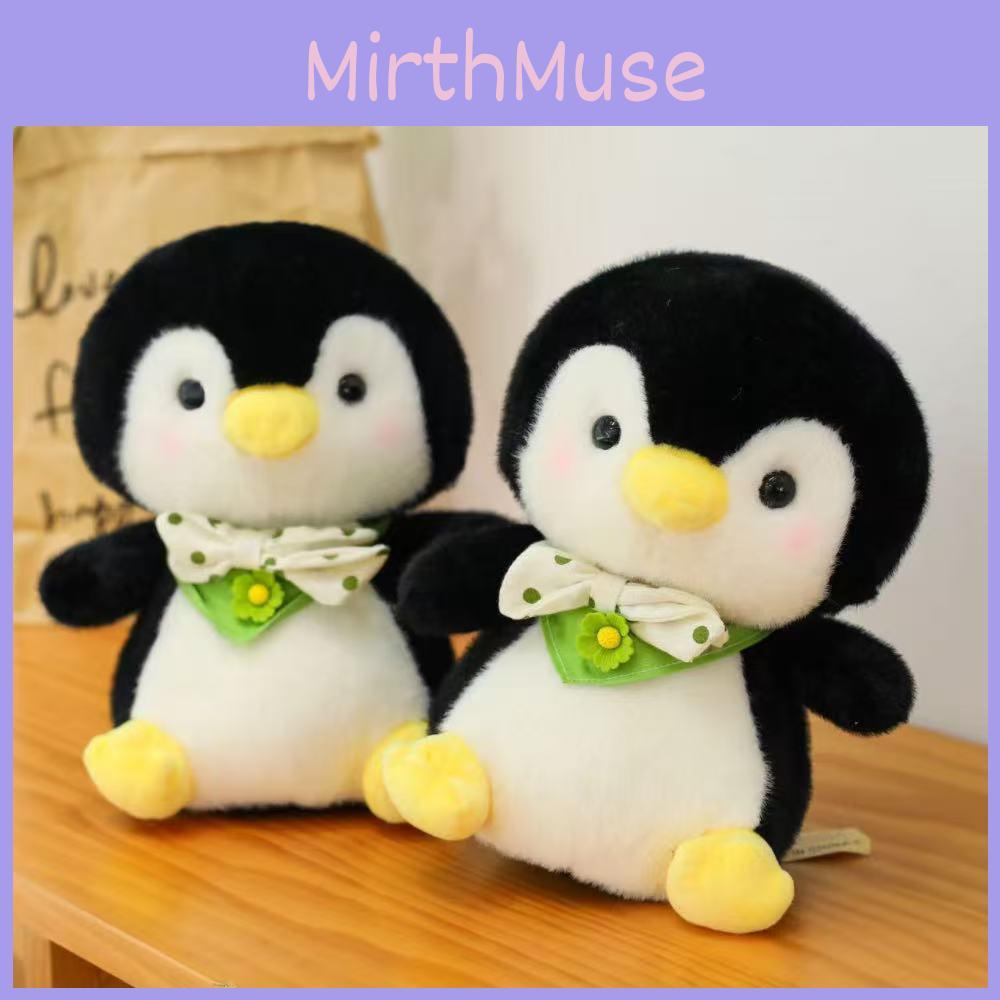 Penguin Stuffed Kids Animal Doll With Plush Exterior For Bedroom Or Playtime