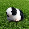18cm Guinea Pig Fluffy Plush Doll 3D Eyes Rat Hair Realistic Ornament Doll Plushies Lovely Simulation