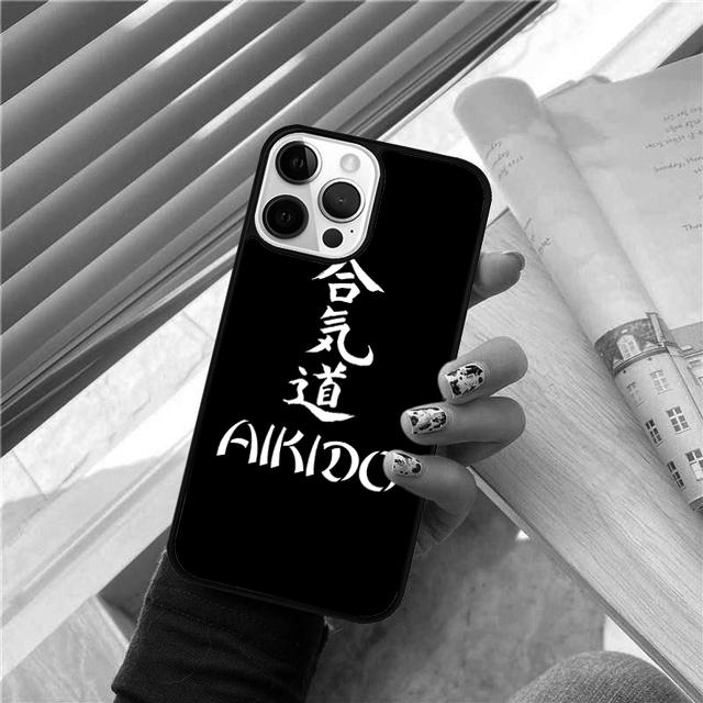 Япония Боевое Айкидо Чехол-Ракушка Для iPhone 17 Air 15 16 14 13 12 Pro Max 11 Pro Max Plus Чехол для Телефона
