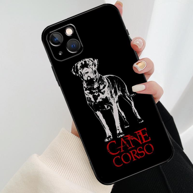 Cane Corso Italian Mastiff Phone Case For iPhone 17 Pro Max 16 15 11 13 12 14 Pro Max mini 15 16 Plus 16e 17 Air Cover
