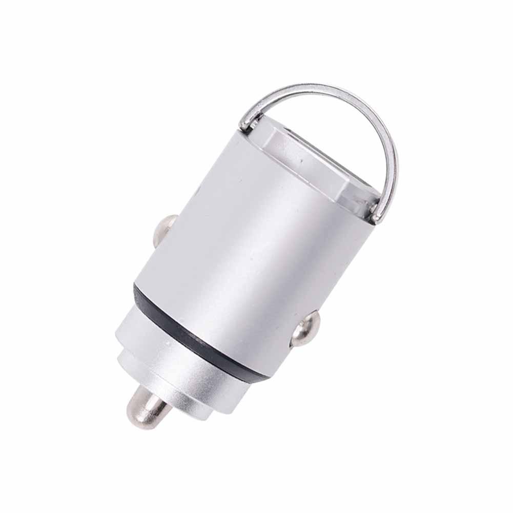 Автомобильное зарядное устройство USB C, скрытое мини-металлическое, сверхбыстрая зарядка, утопленное гнездо USB-адаптера 12 В C1E6