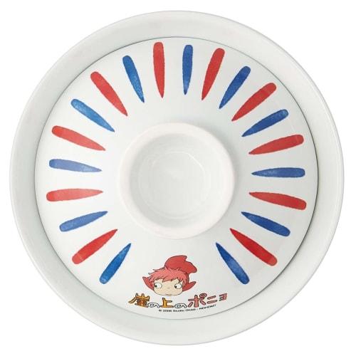 Skater Ceramic Bowl with Lid Ramen Bowl Tableware Ponyo On the Cliff Studio Ghibli Microwave and Dishwasher Safe CDN3C-A