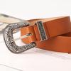 Classic New Ladies' Retro Pin Buckle Belt, Cool and Versatile, Fashionable Decorative Belt, Korean-style Jeans Belt