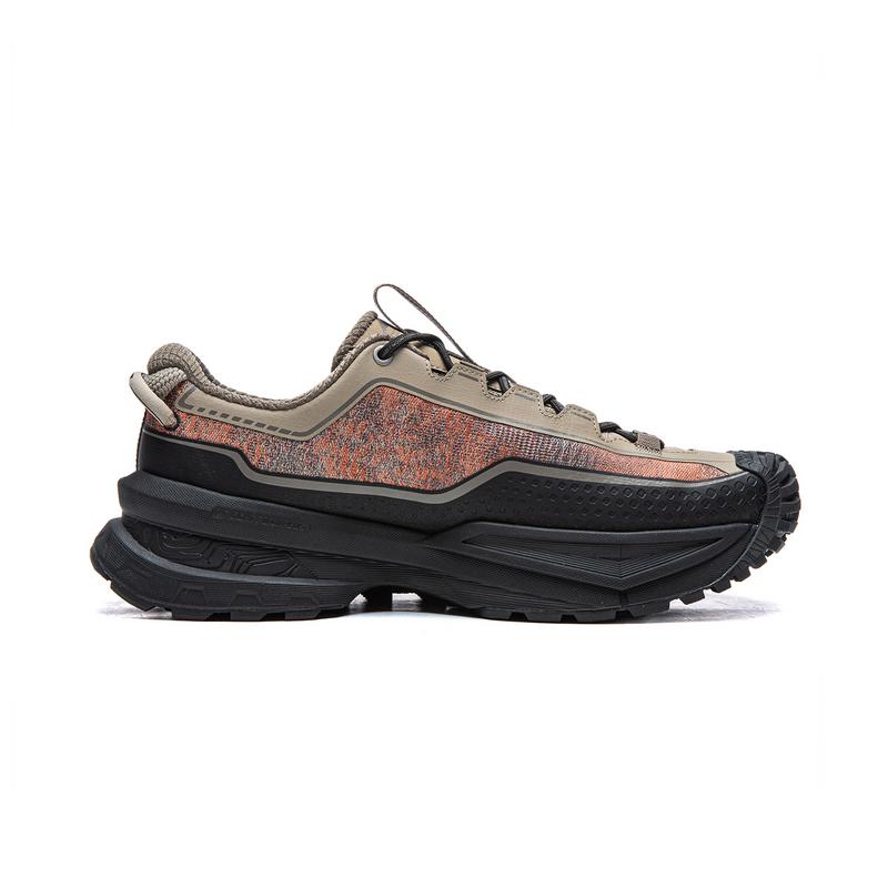 Li Ning Outdoor CF Tracing, Xingchuan TPU Устойчивые к истиранию Светоотражающие Возвращающие Энергию Низкие Походные Ботинки Унисекс AHTU023-26