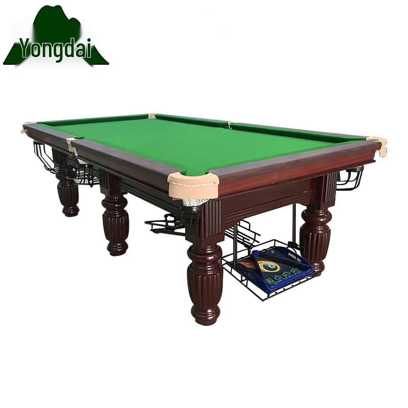 Yongdai Standard Black 8 Pool Table
