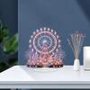 Ferris Wheel Ornament 2D Flat Acrylic Decoration with Base Desktop Castle Ferris