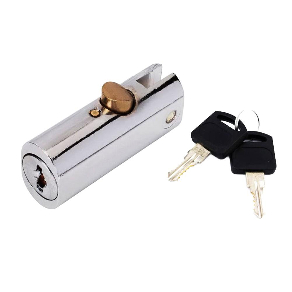 Jewelry Display Lock Sliding Lock Cylinder Zinc Alloy Cabinet Lock