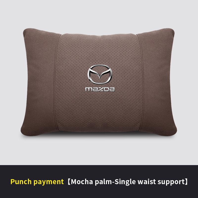 Car Headrest Neck Support Seat Lumbar Cushion Soft Neck Pillow Mazda 3 5 6 Axela Atenza SKYACTIV CX5 CX8 CX9 CX30 MX5 RX7 BT50 MG3