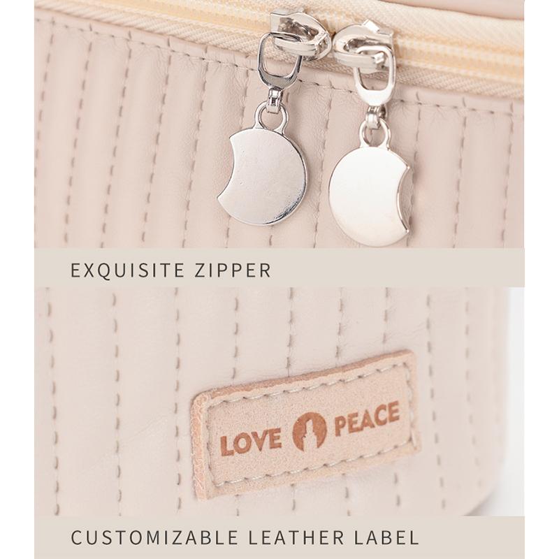 Fashion Small Top-handle Cosmetic Bag Travel Portable Toiletry Bag Outdoor Storage Bag Women Makeup Case Cosmetic Pouch