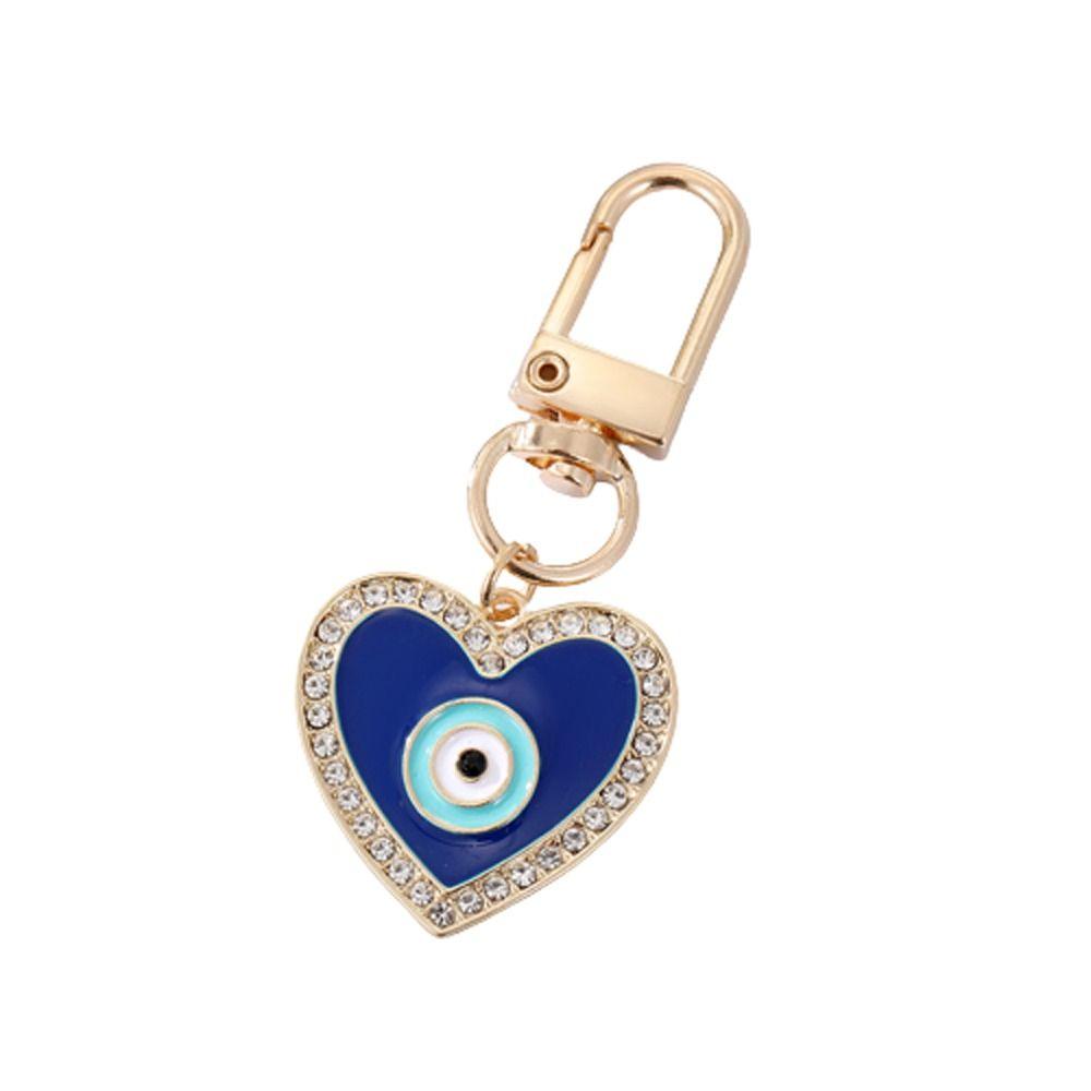 Bag Pendant Phone Charm Evil Eye Keychain Hamsa Hand Keyring Car Keyring Blue Eye Key Chain