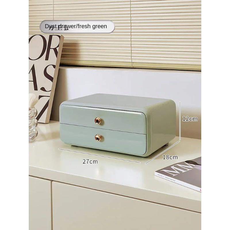 Cosmetics Box Dustproof Desktop Storage