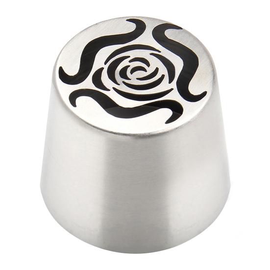 Насадки для кондитерских изделий Yousheng Russian, насадки для кондитерских изделий в виде роз, из нержавеющей стали, очень большие насадки для глазури, насадки для кондитерских изделий для украшения тортов глазурью