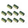 10PCS Green Radial Capacitor 100UF Aluminum Electrolytic Capacitors Assorted Kit DIY Projects