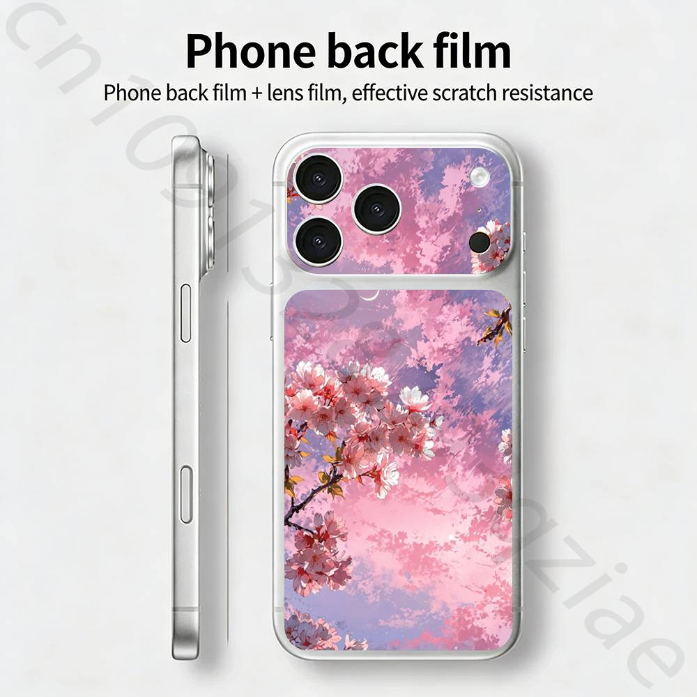 Ненужный Стример Перегрузка БИЛЕТ Наклейка Обложка для iPhone 17 Pro/Pro max Защитная Пленка для Задней Панели, Рамки, Камеры