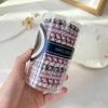 Высокоэластичная ручная плетеная толстая резинка для волос в стиле Кунь Лин для женщин - Высококачественная веревка для волос для хвостов