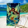 Ultra-Soft Beach Towel with Winx Club Theme,Ideal for Pool - Camping, Diving - Perfect Travel Essential, Vibrant Beach Towel.