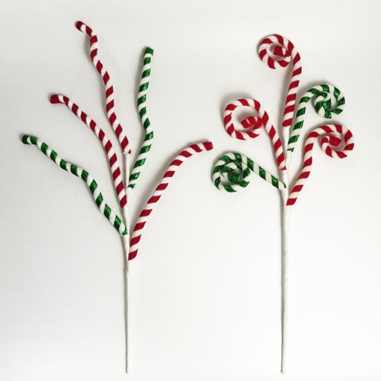 4 шт. конфетные палочки многофункциональные фигурные рождественские конфеты палочки украшения для рождественской елки