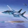 1/144 США. Военно-морской флот F-14A VF-84 Jolly Rogers #12626 Академия модель комплект DIY Сборка Пазлы военные строительные блоки игрушка