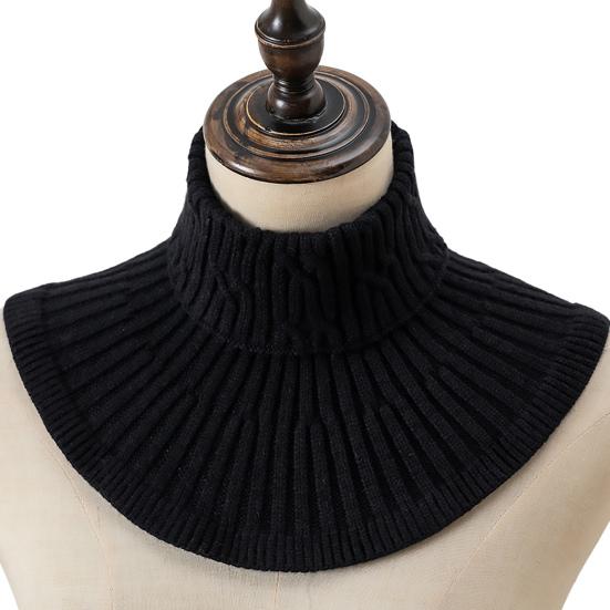 Fake Collar Scarf Quick-Drying Thickened Warm Fake Collar Scarf Winter Decorative Warm Neckwear Layering