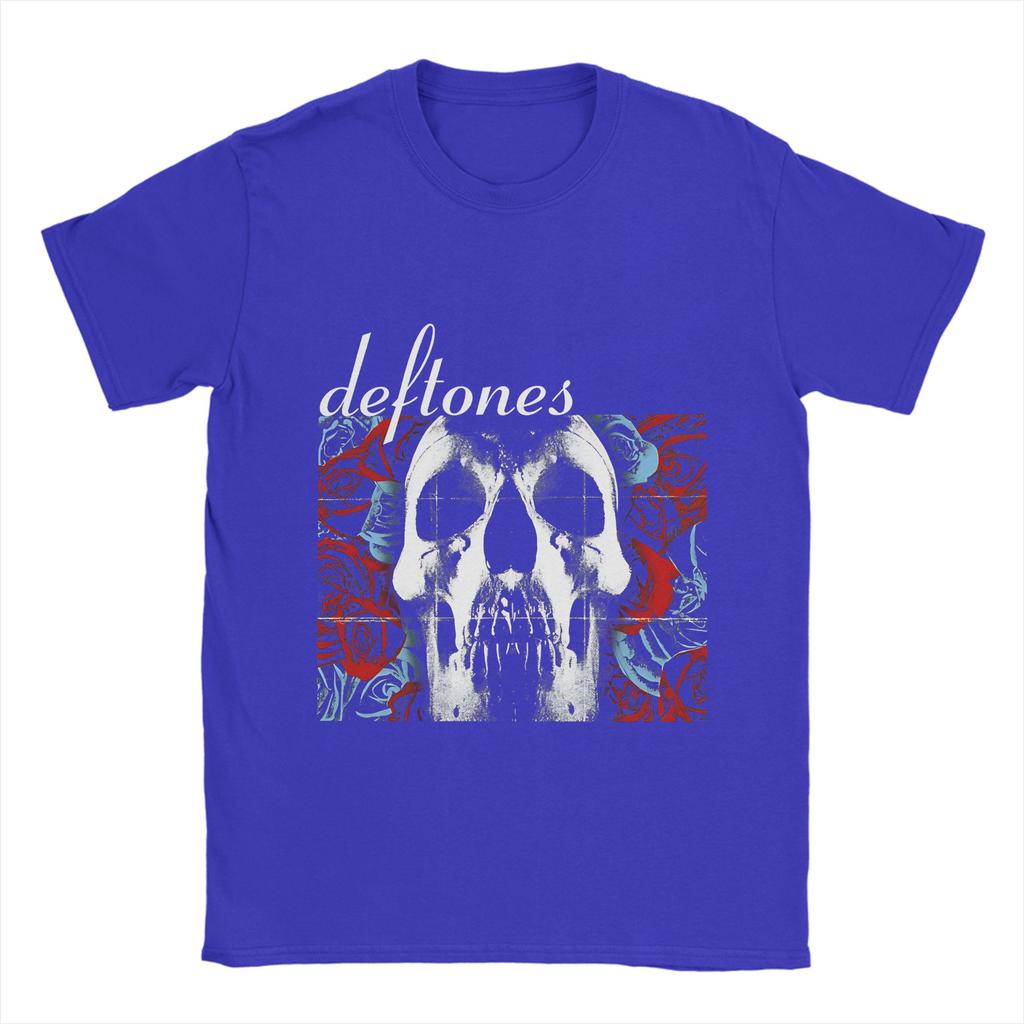 Мужская футболка D-Deftones Смешная футболка с коротким рукавом и круглым вырезом 100% хлопок 6XL Одежда