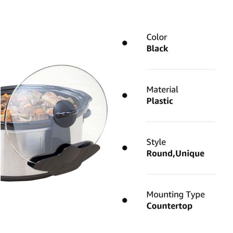 Portable Pressure Pot Cover Frame Lid Holder Pot Lid Organizer Storage Rack Keeps Countertop Free and Clean Lid Holder