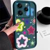 Blended Colorful Stars Pattern Case For Xiaomi Redmi Note 14 13 Pro 5G 4G 12 11 Funda Xiaomi 14T 13T 11T Pro Shockproof Bumper Silicone Cover
