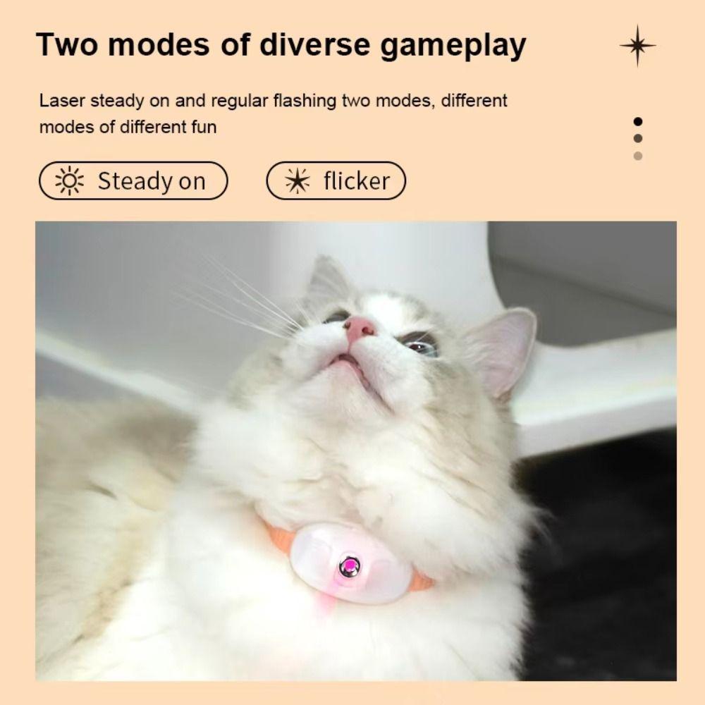 Pet Supplies Cat Laser Toy Automatic Led Cat Collar Cat Laser Collar for Cat Accessories
