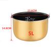 Universal electric rice cooker bowl for Midea 3L 4L 5L non-stick pan rice cooker liner pot 1pc