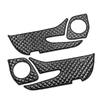 DAD GARSON Quilted Door Kick Guards for 40 Series and Right Alphard/Vellfire (Left Set) [KG093-01-03]